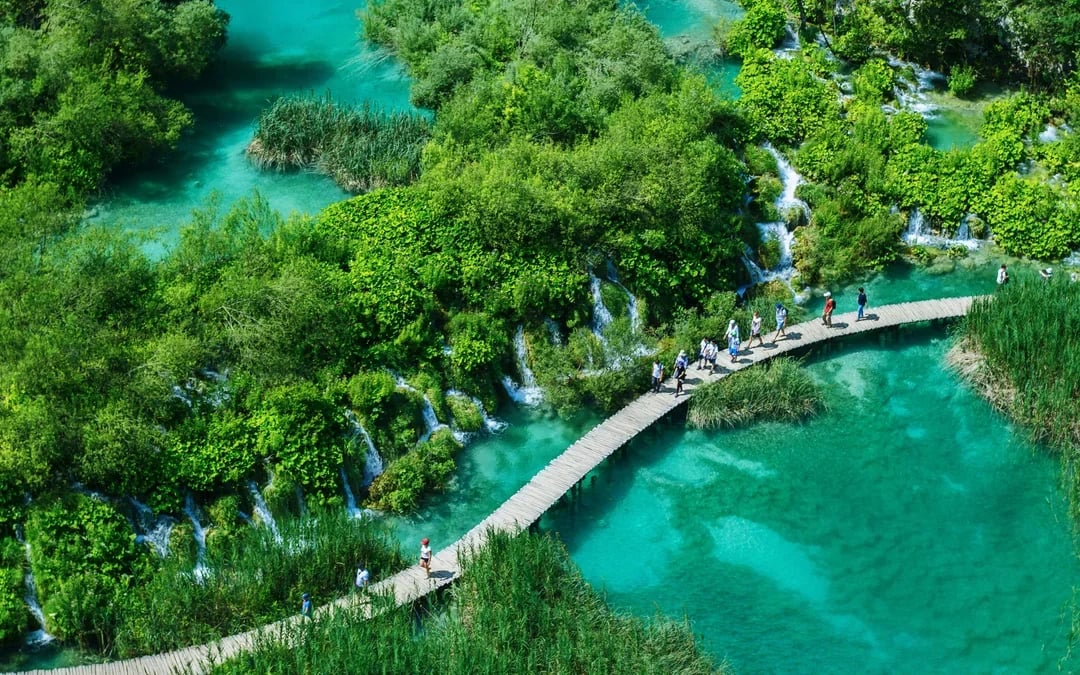 From Split or Trogir: Plitvice Lakes Private Guided Tour with Hotel Transfers Image 3