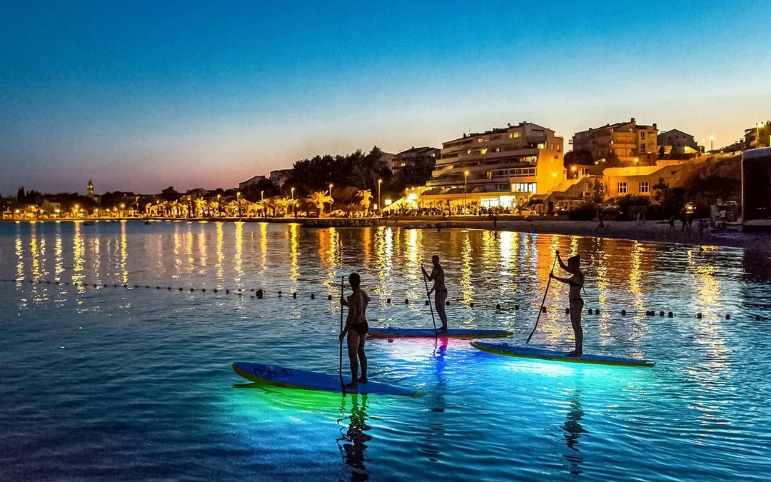From Split: SUP or Kayak Night Glow Tour Image 3