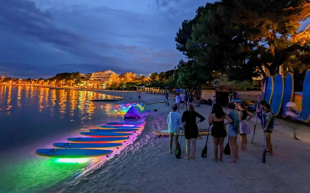 From Split: SUP or Kayak Night Glow Tour Image 8