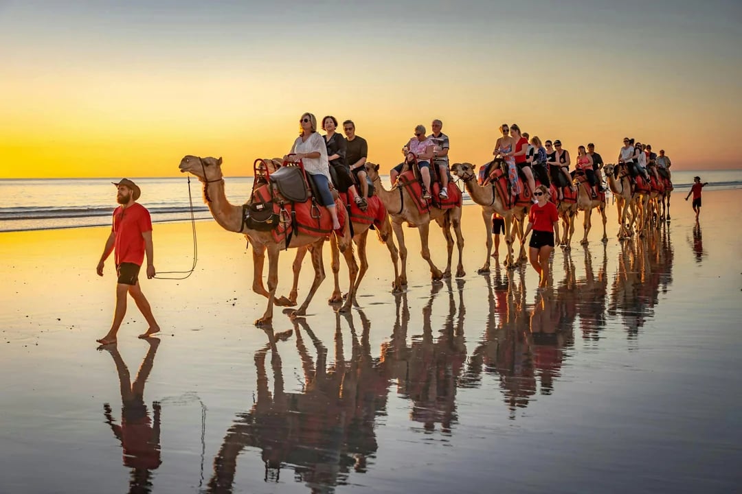 From Tangier: Cap Spartel and Hercules Caves Shared Group Tour with Camel Riding Image 3