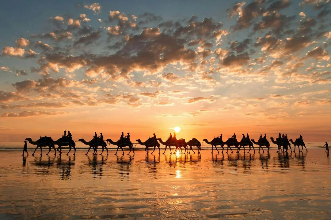From Tangier: Cap Spartel and Hercules Caves Shared Group Tour with Camel Riding Image 9