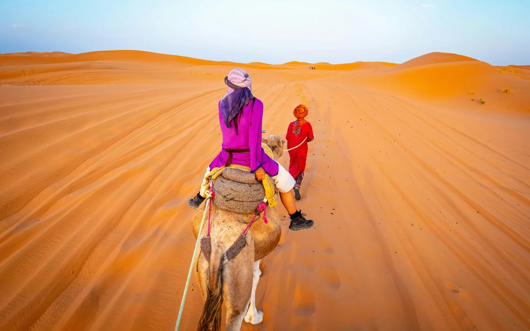 From Tangier to Marrakesh 4-Day Sahara Desert Tour with Camel Treks, Chefchaouen & Ait Benhaddou Image 1