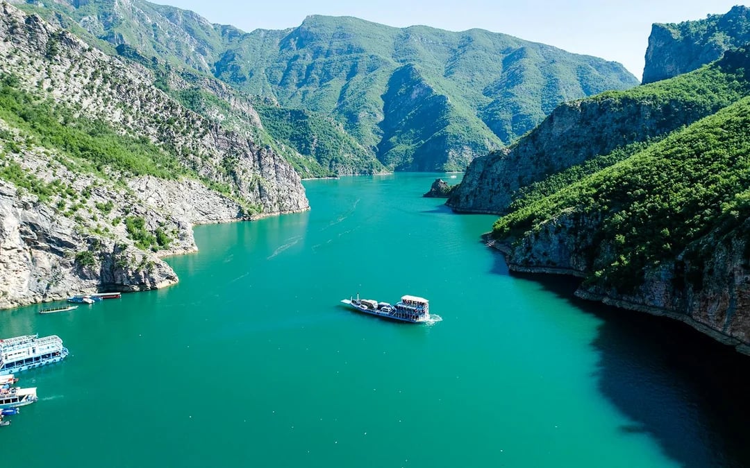 From Tirana/Golem/Durres: Komani Lake & Shala River Day Trip Image 1