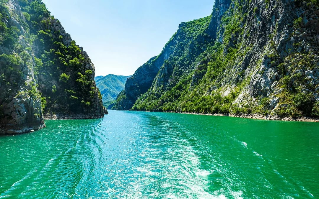 From Tirana/Golem/Durres: Komani Lake & Shala River Day Trip Image 3