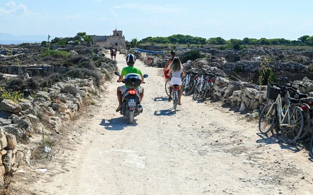 From Trapani: Favignana and Levanzo Island-Hopping Shuttle Cruise with Free Time in Favignana and Swim Stop Image 5
