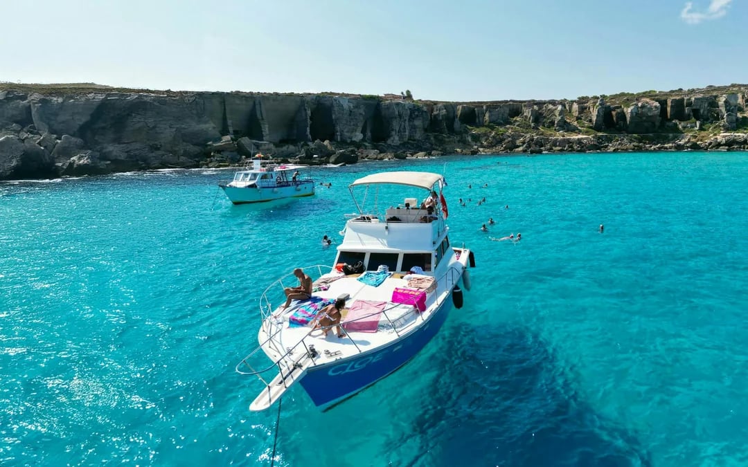 From Trapani: Favignana and Levanzo Shuttle Boat Image 1