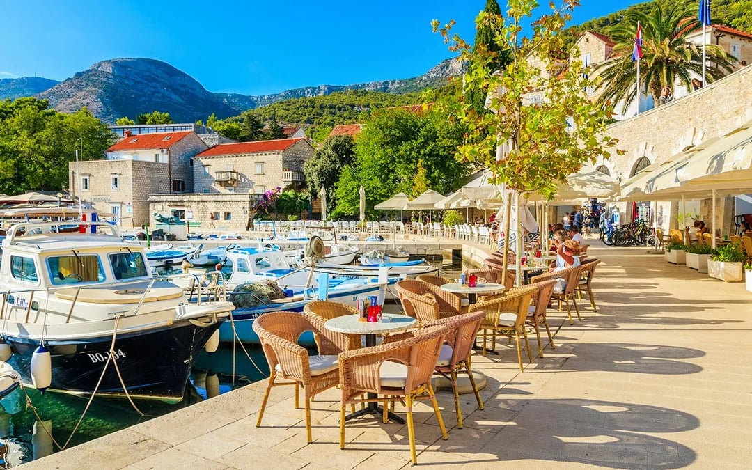 From Trogir: Hvar & 3 Islands Full-Day Boat Cruise with Lunch and Drinks Image 5