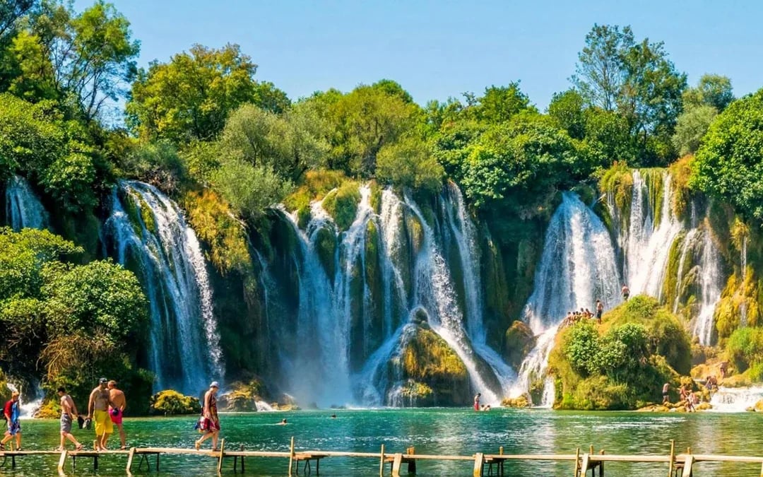 From Trogir: Kravica Waterfalls, Mostar and Počitelj Day Trip Image 1