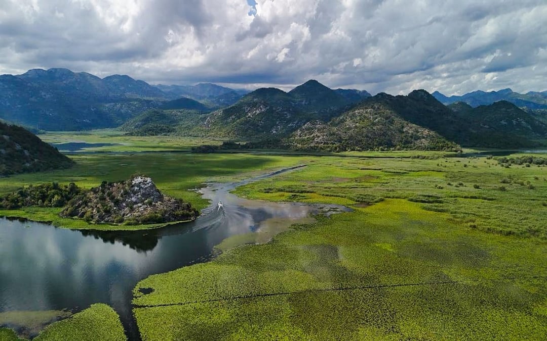 From Virpazar: Lake Skadar Guided Boat Tour & Kom Monastery with Drinks Image 2