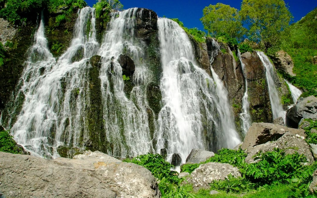 From Yerevan: Tatev Monastery, Shaki Waterfall and Areni Wine Tasting Guided Group Tour Image 1