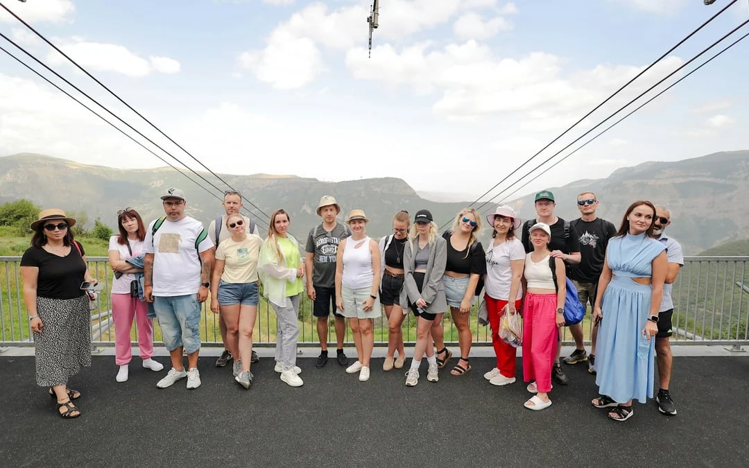 From Yerevan: Tatev Monastery, Shaki Waterfall and Areni Wine Tasting Guided Group Tour Image 8