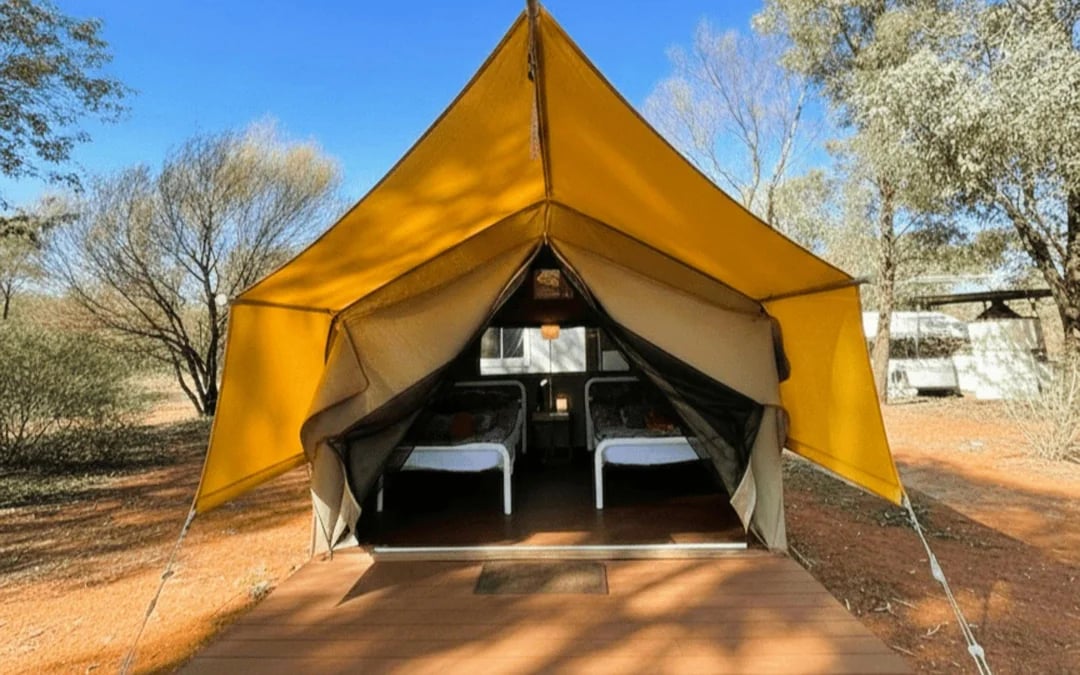 From Yulara/Ayers Rock: 2 Day Uluru & Kata Tjuta Outback Camping Adventure Tour Image 3