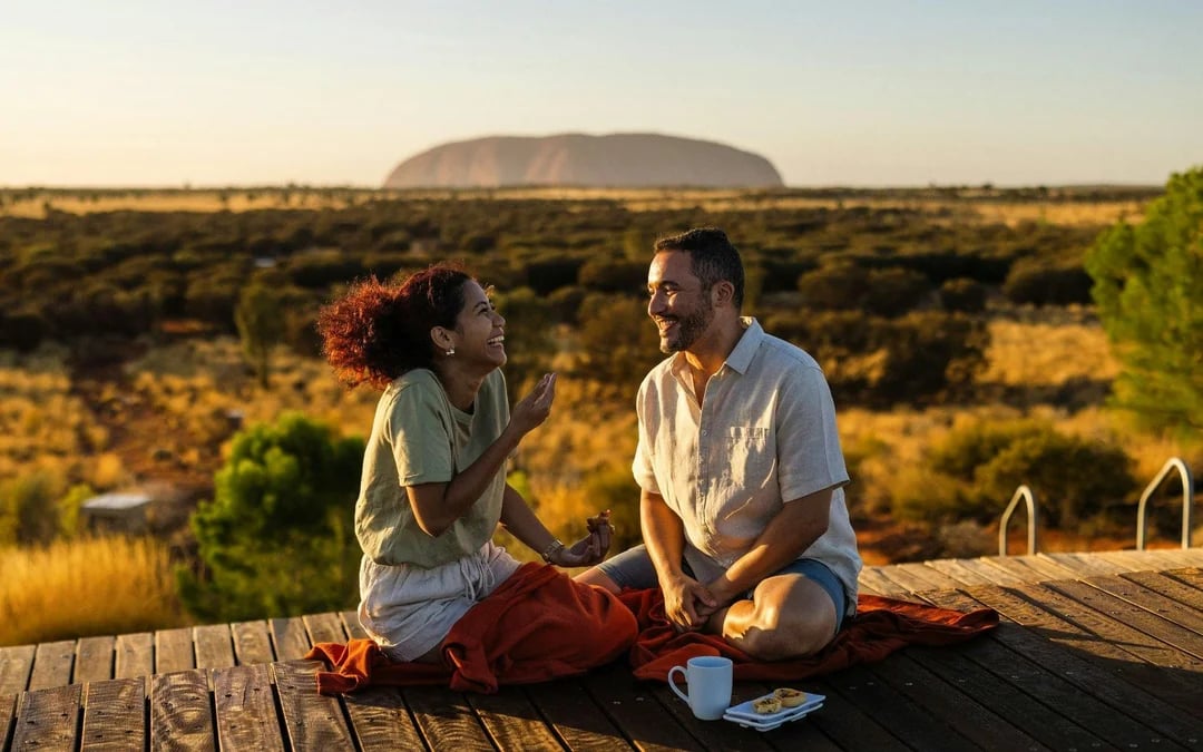 From Yulara/Ayers Rock: 2 Day Uluru & Kata Tjuta Outback Camping Adventure Tour Image 4