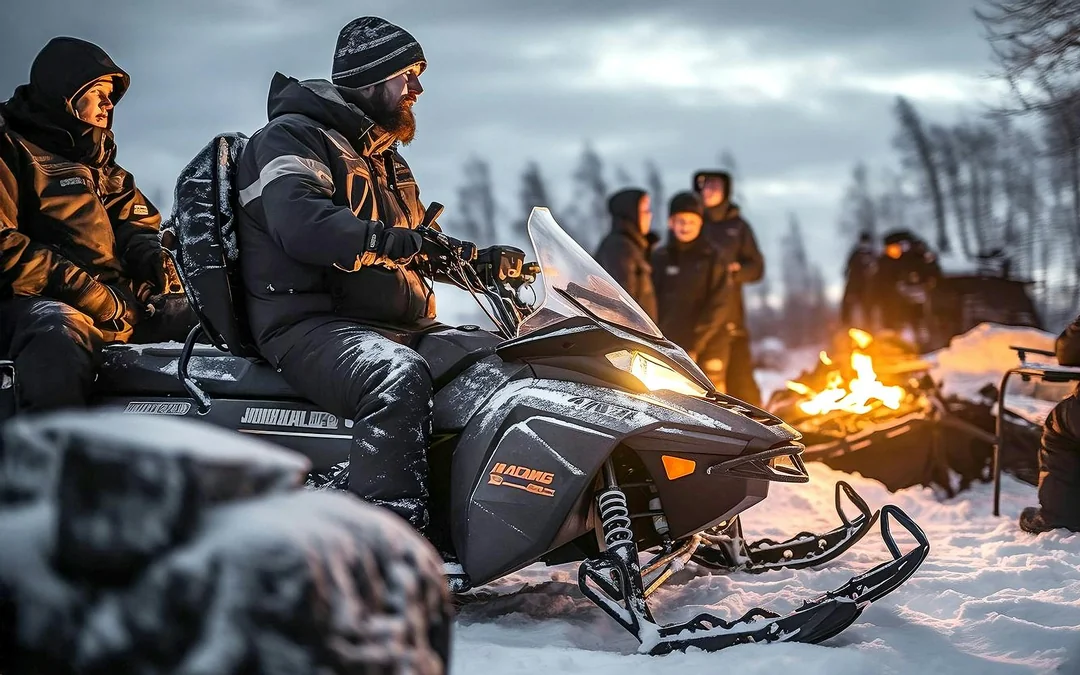 From Zakopane: Snowmobile Tour with Bonfire & Transfers Image 1