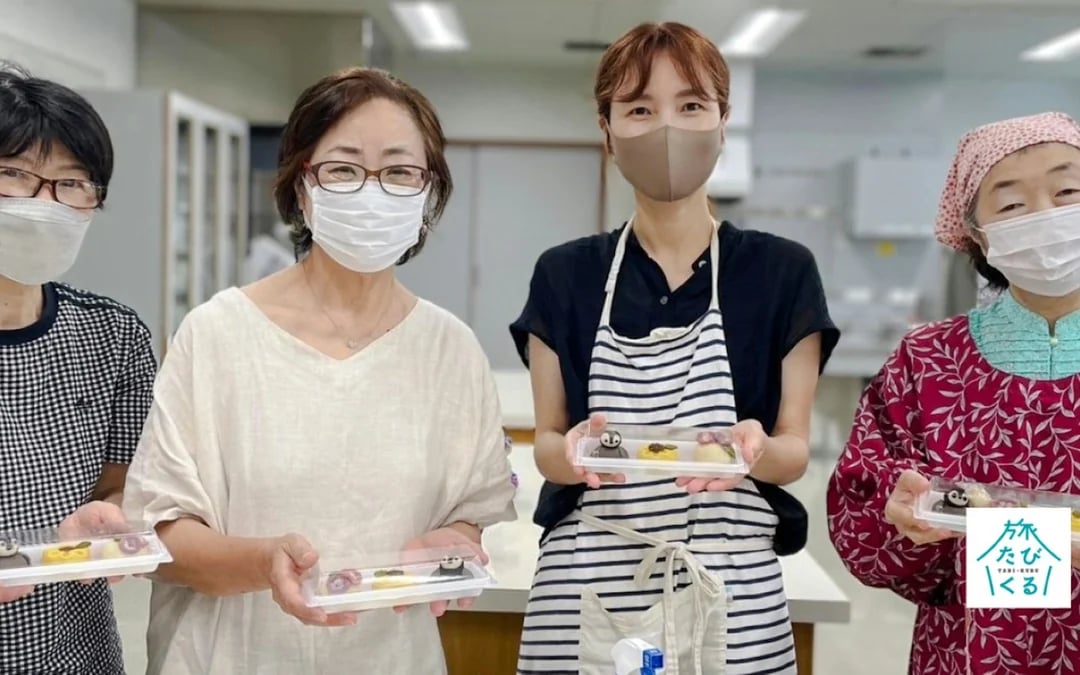 Fukuoka Nerikiri Wagashi-Making Cooking Class Image 3