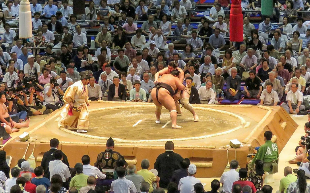Fukuoka Sumo Tournament LIVE: Reserved Tickets & Private Guide at Fukuoka Kokusai Center (November) Image 2