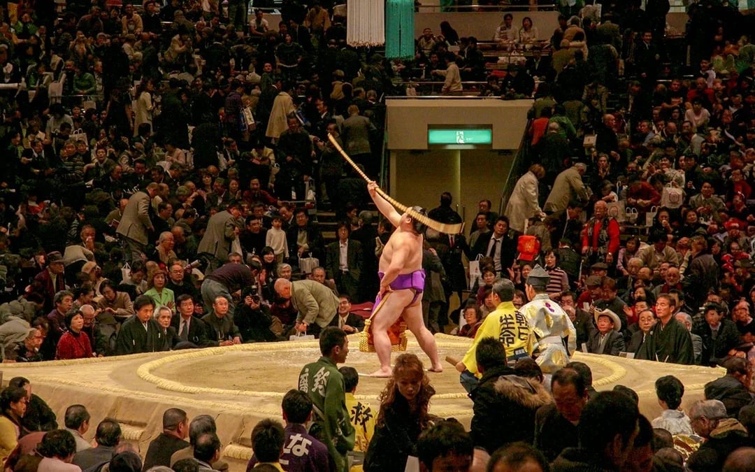 Fukuoka Sumo Tournament LIVE: Reserved Tickets & Private Guide at Fukuoka Kokusai Center (November) Image 6