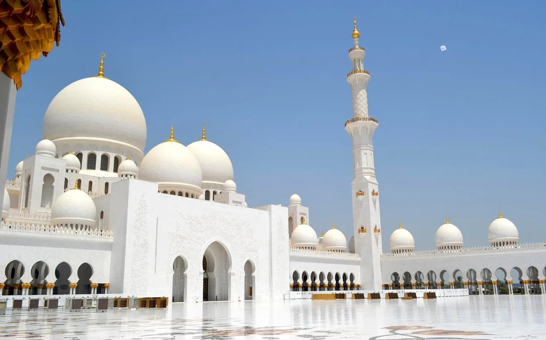 Full-Day Guided Tour of Abu Dhabi Mosque & Warner Bros. from Dubai Image 1