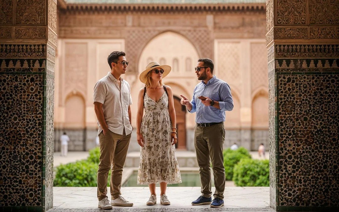 Full-Day Jardin Majorelle, Bahia Palace, Medrasa Ben Youssef and Medina Private Tour Image 1
