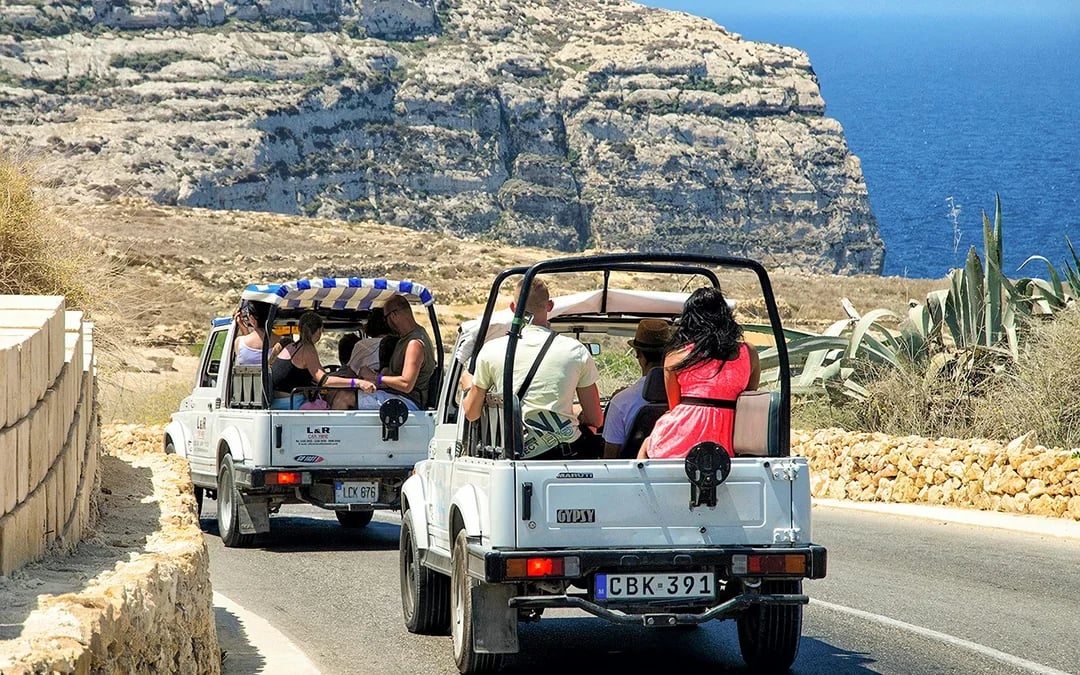 Full-Day Jeep Guided Tour of Gozo from Malta with Lunch & Round-Trip Transfers Image 1