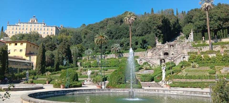Garden and Butterflies House of Villa Garzoni and Pinocchio Park