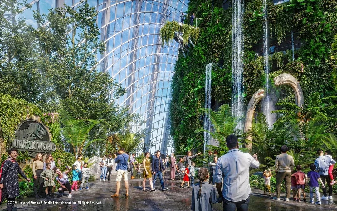 Gardens by the Bay Tickets: Cloud Forest (Jurassic World Experience) + Flower Dome + Floral Fantasy Image 11