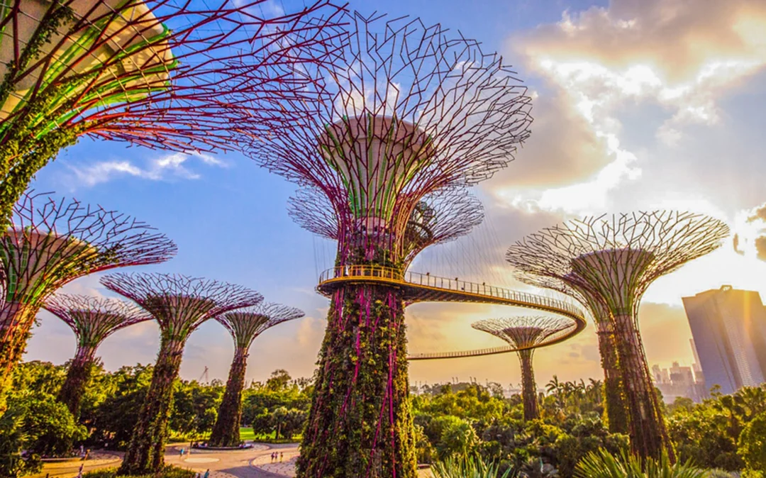 Gardens by the Bay Tickets: Cloud Forest (Jurassic World Experience) + Flower Dome + Supertree Observatory Image 1