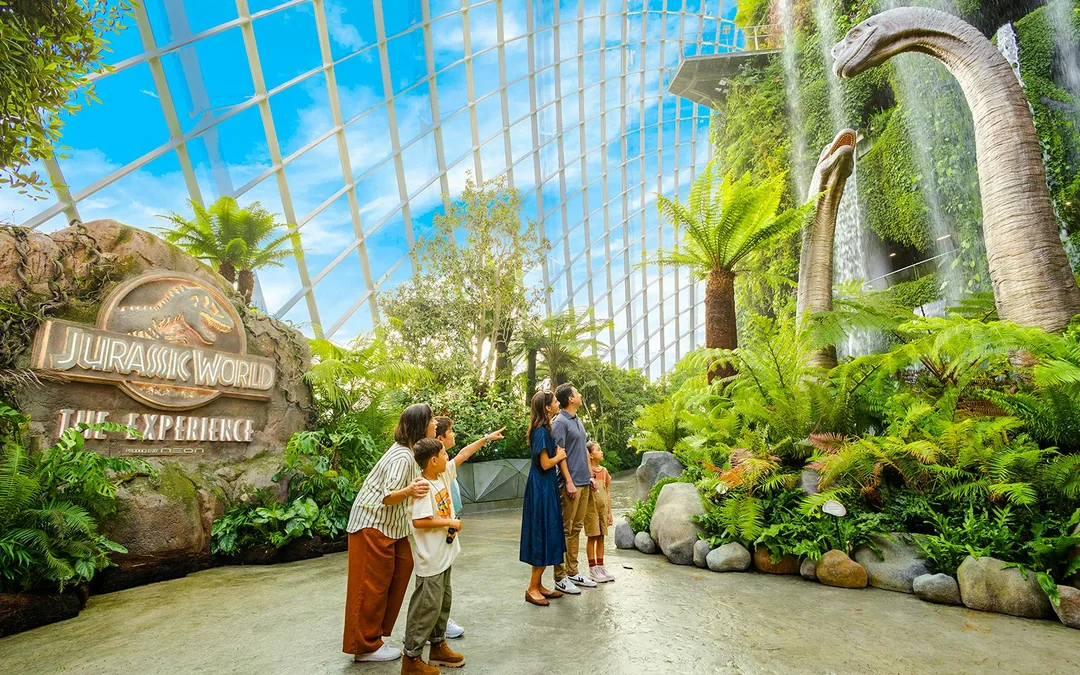 Gardens by the Bay Tickets: Cloud Forest (Jurassic World Experience) + Flower Dome + Supertree Observatory Image 3