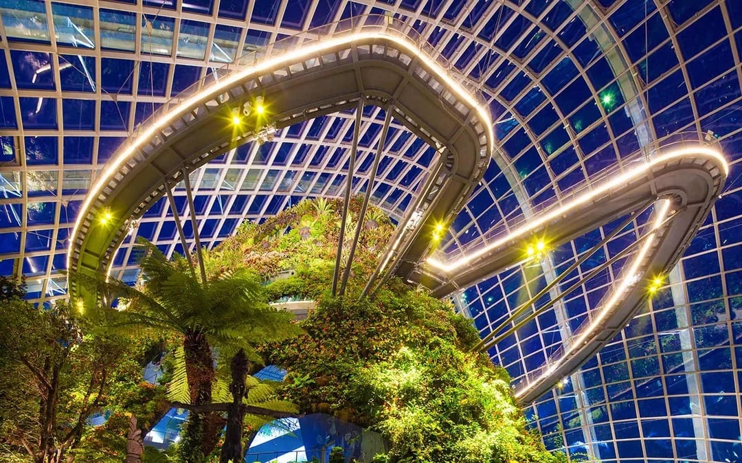 Gardens by the Bay Tickets: Cloud Forest (Jurassic World Experience) + Flower Dome Image 6