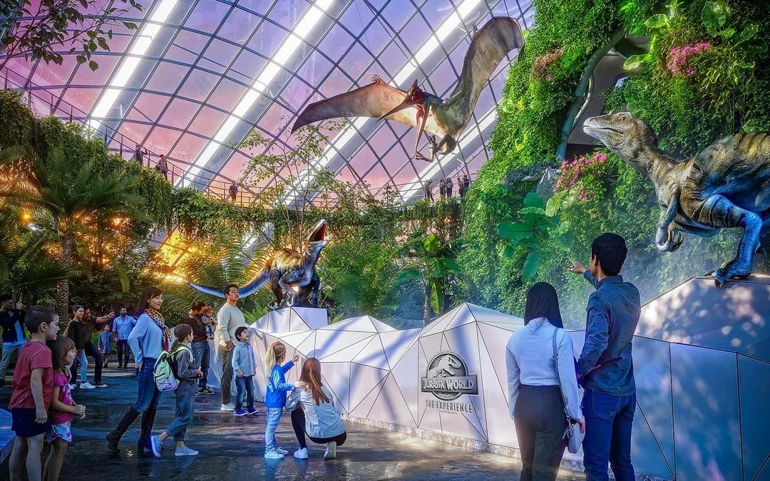 Gardens by the Bay Tickets: Cloud Forest (Jurassic World Experience) + Flower Dome Image 8