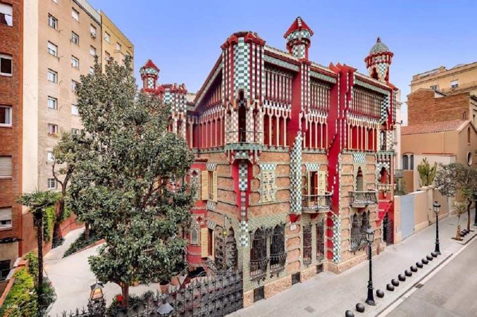 Gaudí Casa Vicens skip-the-line tickets