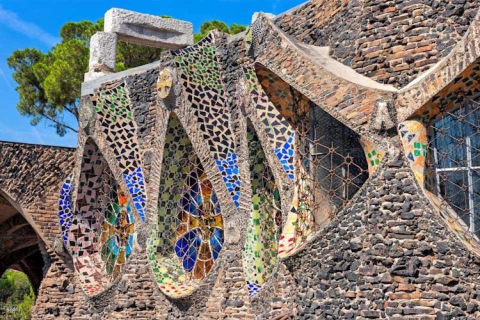 Gaudí Crypt in Colonia Güell entrance tickets with audioguide