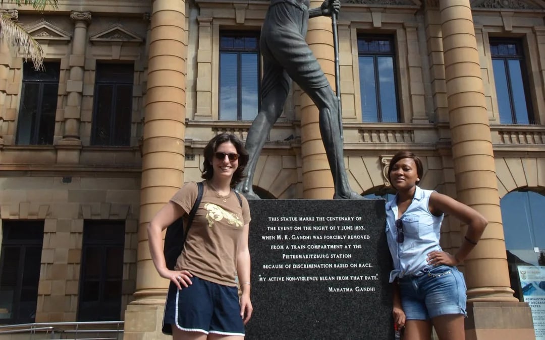 Giants Castle Cave Paintings, Howick Falls, and Nelson Mandela Capture Site Guided Day Tour with Hotel Transfers and Entrance Fees Image 1