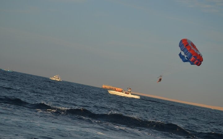 Glass Boat Sea Trip 1 hour With Parasailing - Sharm El Sheikh Image 1