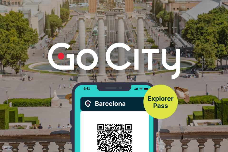 Go City | Barcelona Explorer Pass (Choose 2-7 attractions including Sagrada Familia Tour & Park Guell Tour)