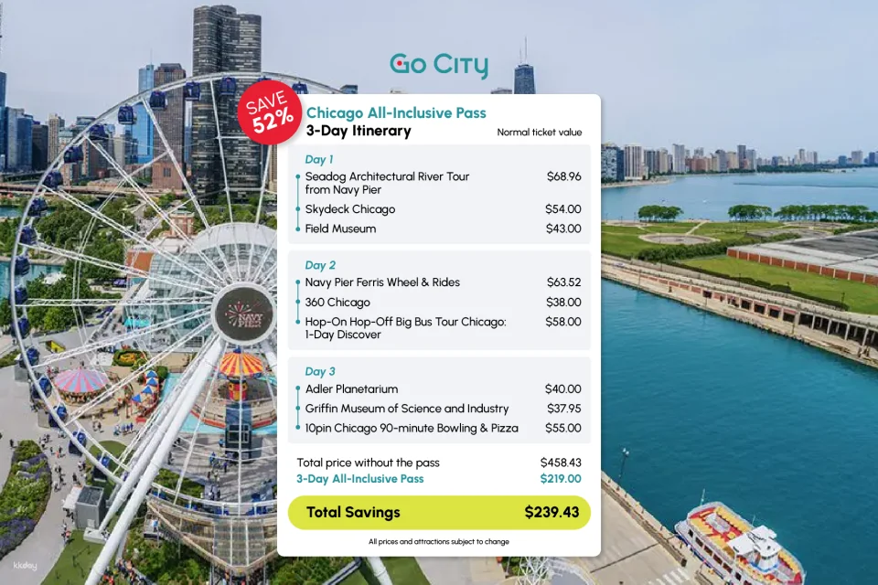 Go City | Chicago All-Inclusive Pass