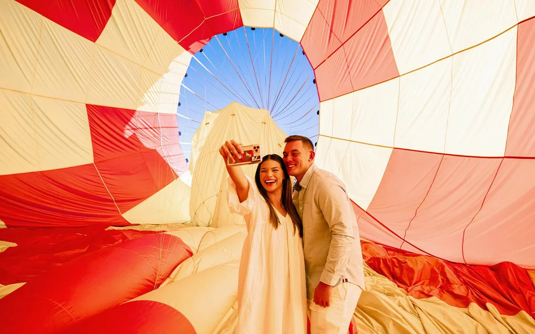 Gold Coast Hot Air Balloon Ride with Sparkling Wine & Hotel Transfers Image 2