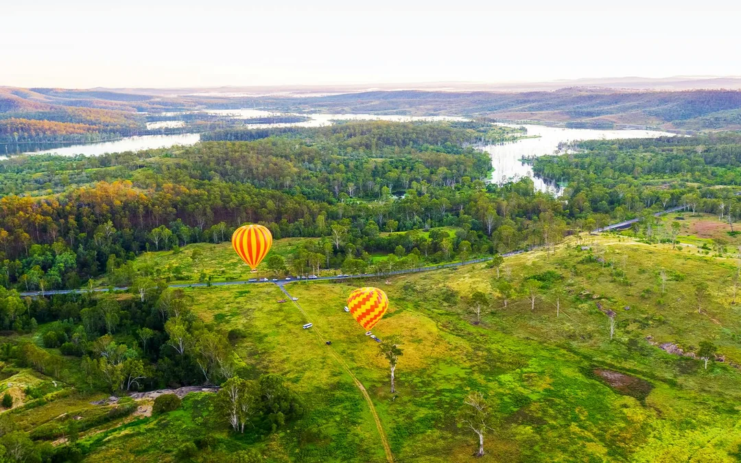 Gold Coast Hot Air Balloon Ride with Sparkling Wine & Hotel Transfers  Image 5