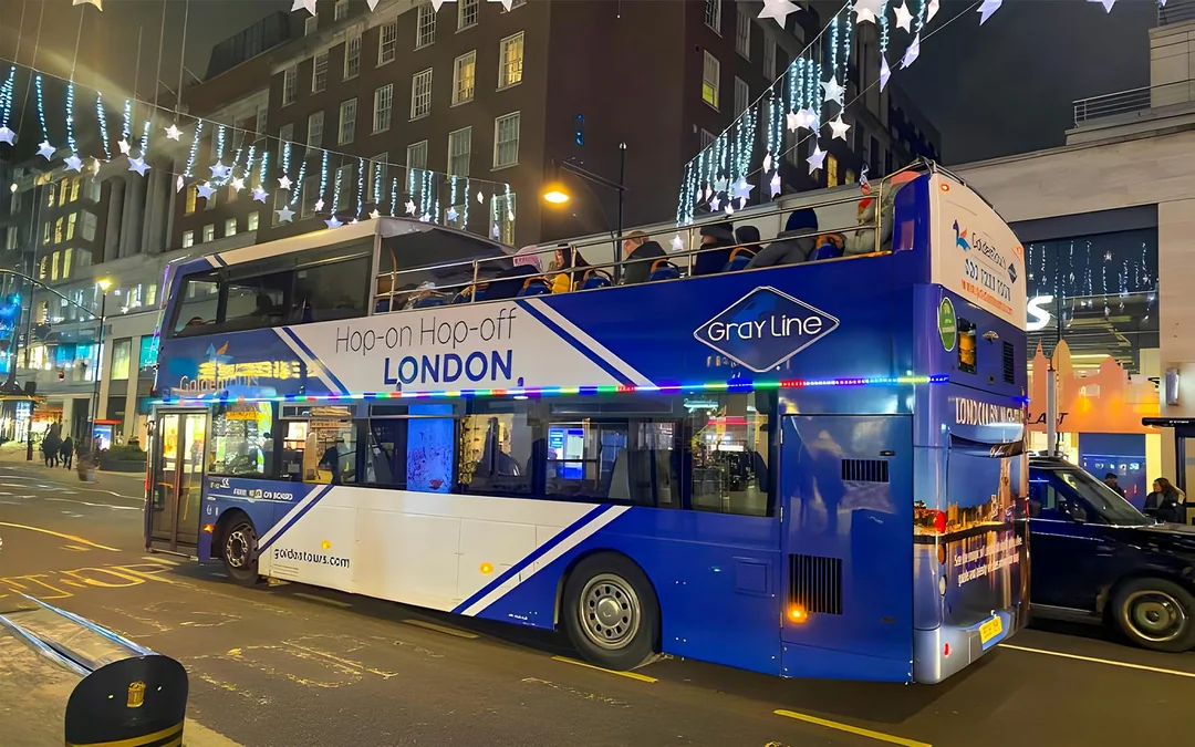 Golden Tours: London Christmas Lights Night Bus Tour Image 2