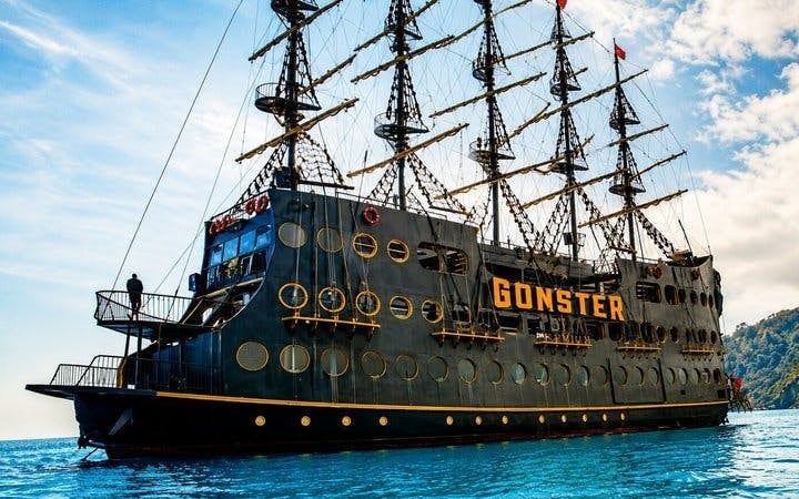 GONSTER Deluxe Pirate Boat Trip from Kemer | Lunch, Drinks & Transfer Image 8