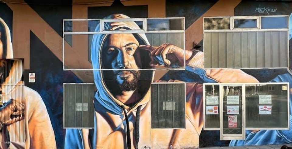 Graffiti and street art walking tour in Lavapiés district