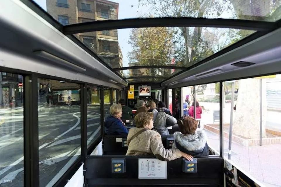 Granada hop-on hop-off tourist train