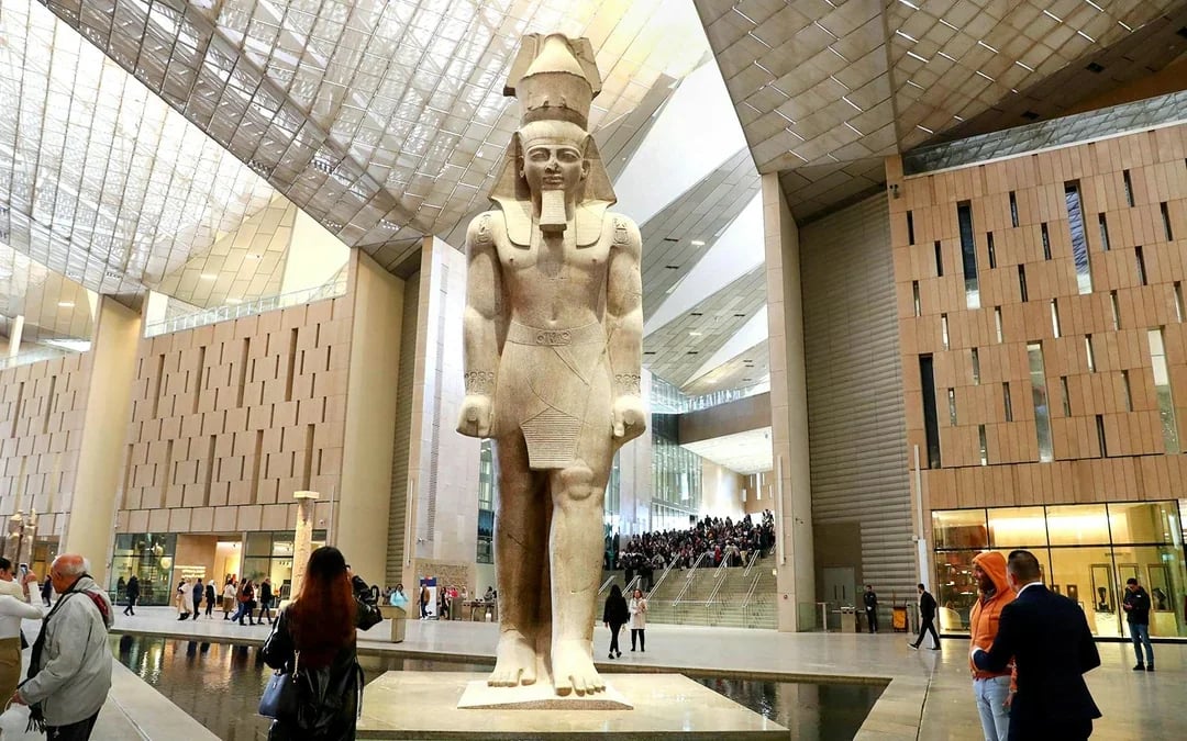 Grand Egyptian Museum Guided Tour with Entry Tickets & Hotel Transfers Image 1