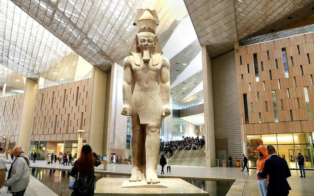 Grand Egyptian Museum Guided Tour with Entry Tickets & Hotel Transfers Image 1