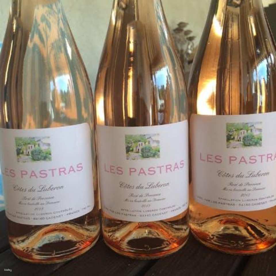 Grape stomping experience at Les Pastras