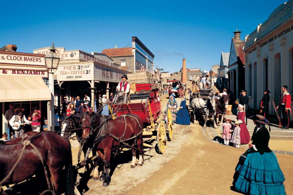 [Group | Day Tour Booking ONLY] Sovereign Hill Tickets [ONE FOC Tour Guide per Group ]  | Melbourne
