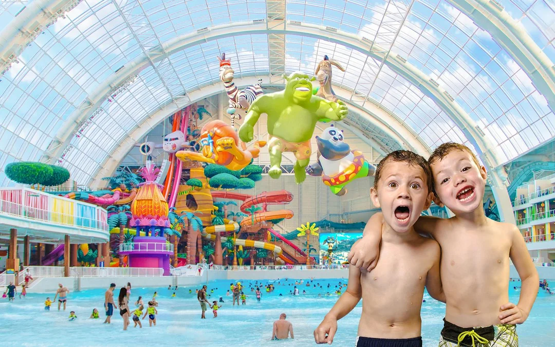 Group of 3 Offer: DreamWorks Water Park Tickets Image 1