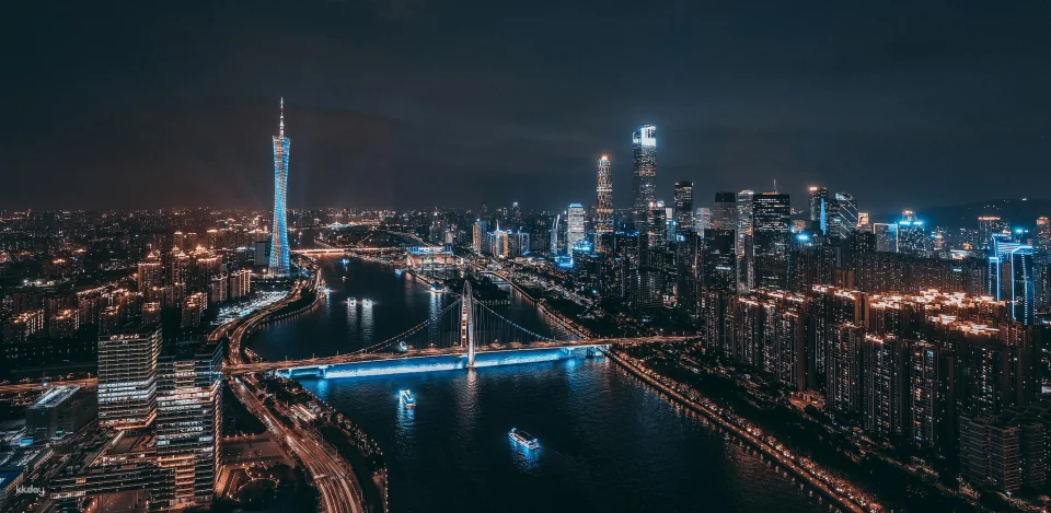 Guangzhou Pearl River Night Cruise Pass | Multiple Piers to Choose From