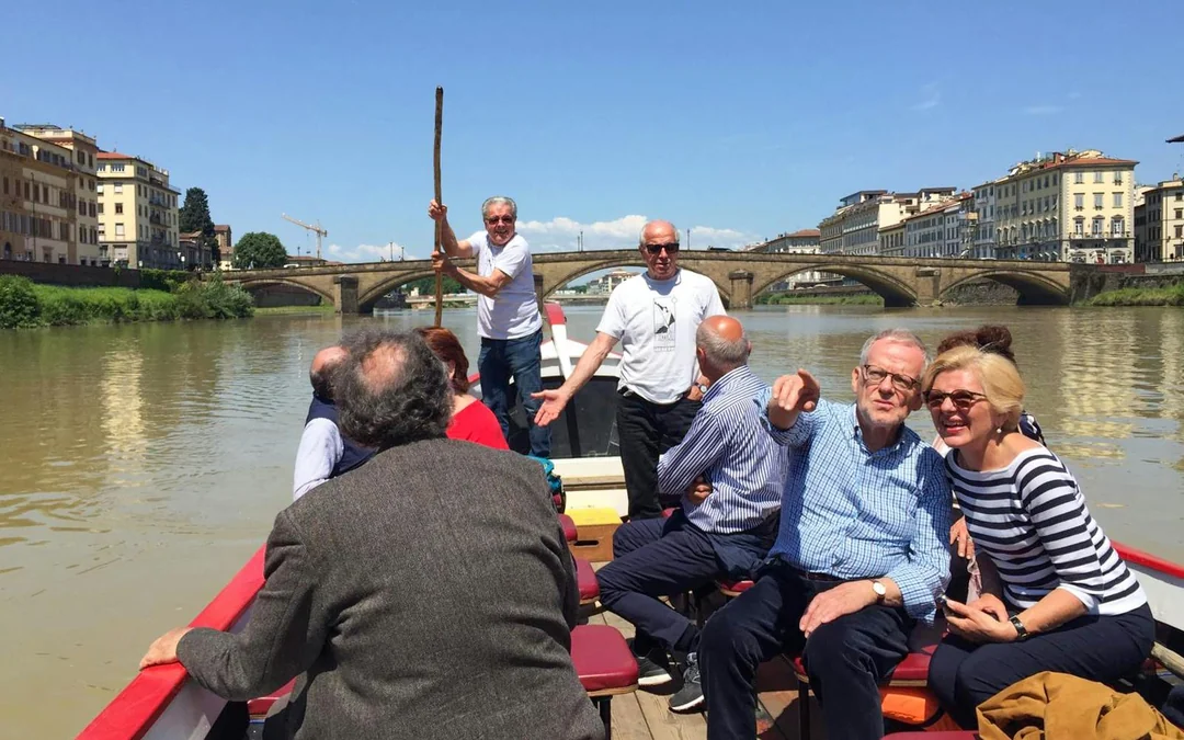 Guided Boat Tour on a Florentine Gondola Image 2