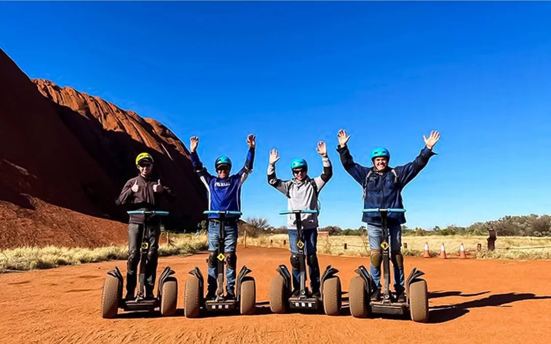 Guided Day Tour of Uluru Base by Segway with Optional Hotel Transfers Image 3